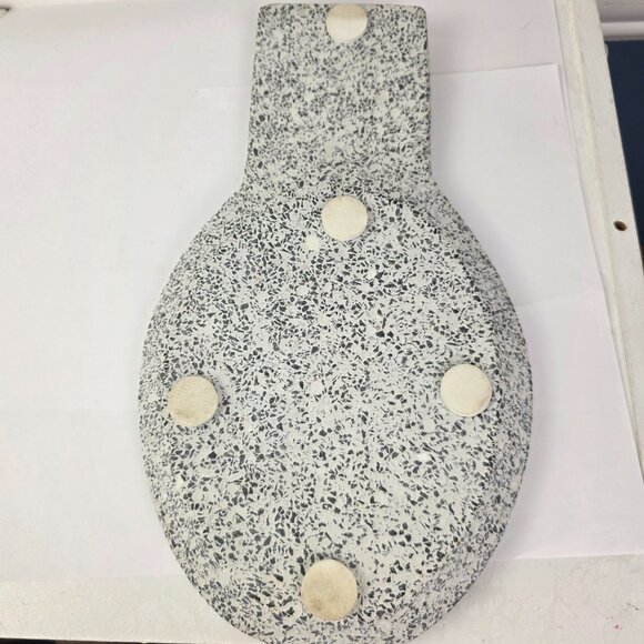 Terrazzo Heavyweight Large Spoon Rest - Picture 2 of 4